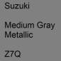 Preview: Suzuki, Medium Gray Metallic, Z7Q.